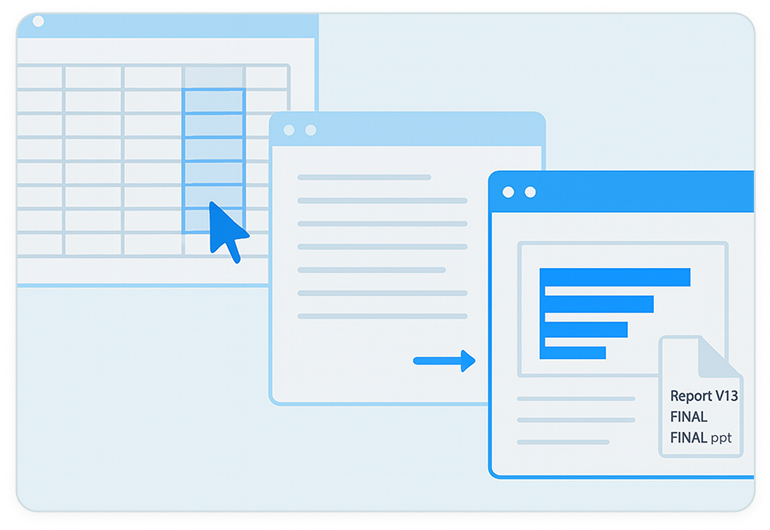 reports manually